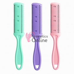 Pieptene brici de filat parul cu maner din plastic Cod 002
